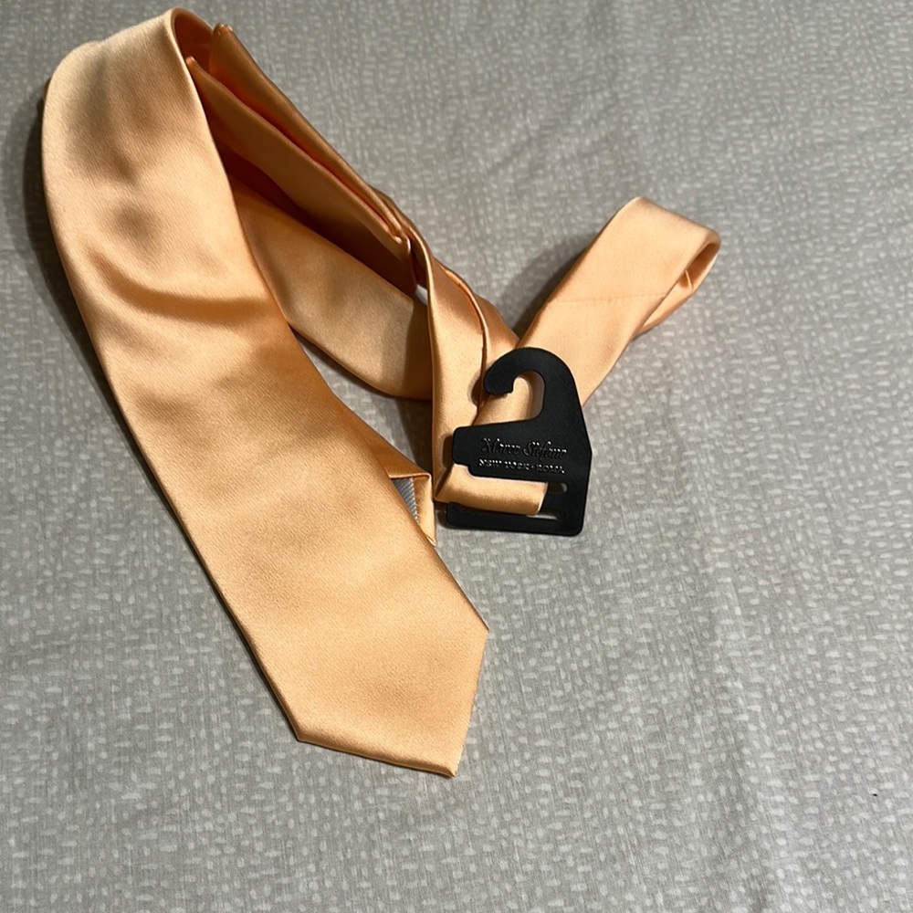 Elegant Peach Necktie